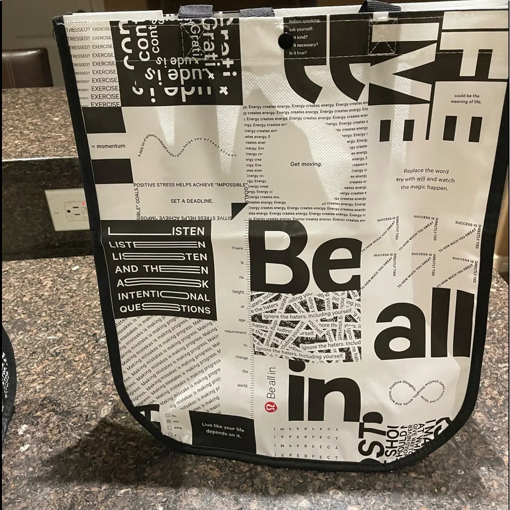 One big Lululemon Gift Bag - Picture 1 of 3